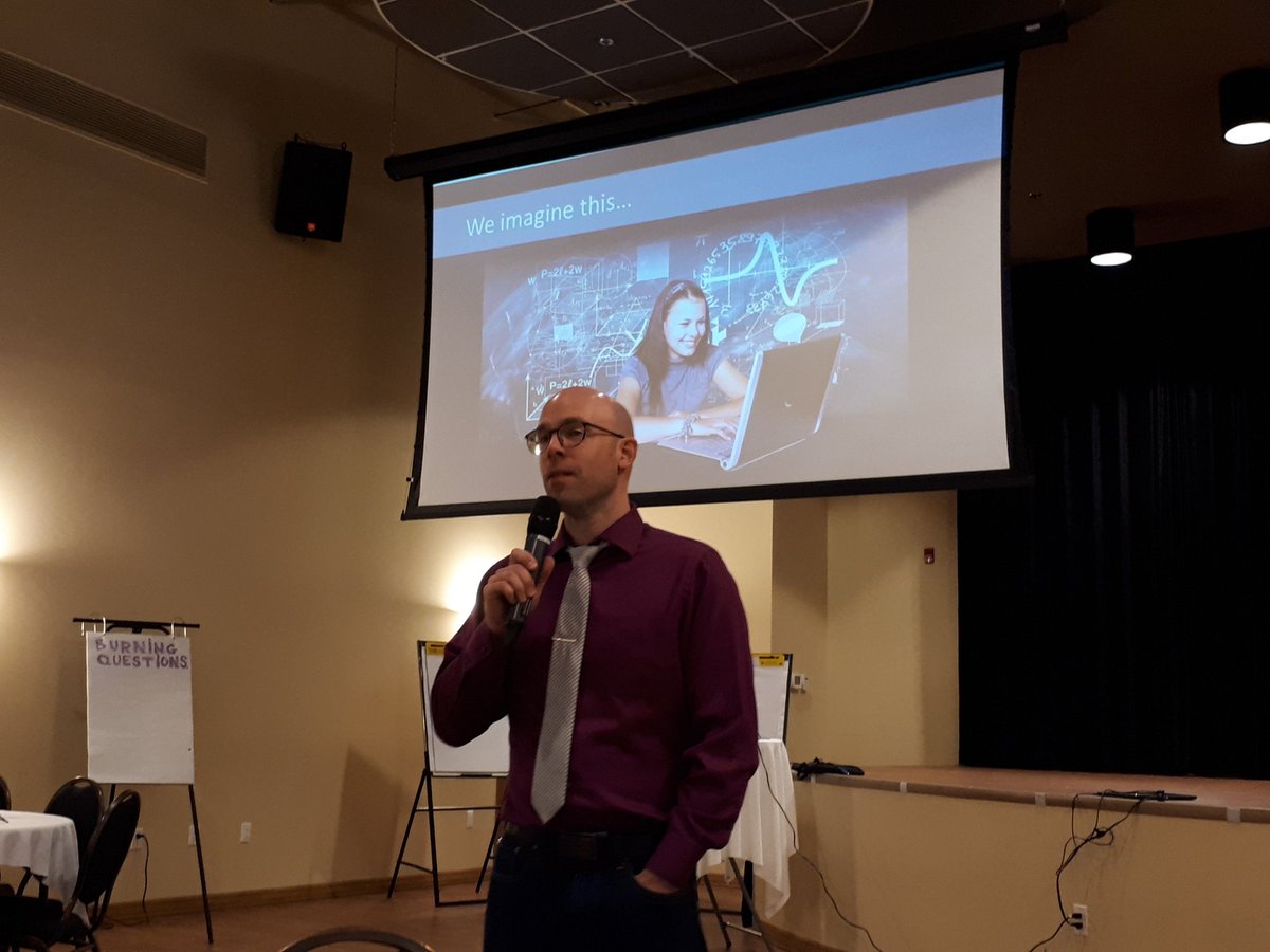 redfearn's tweet photo. More golden nuggets of learning at #18elevate in Sudbury. #ocelc #ltelt #oelc #cavflo #nelc @OCeLearnC https://t.co/ve74rBlRJ8