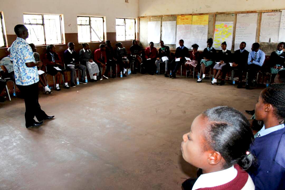 RestlessZambia's tweet photo. Pupils have continued to learn about important skills such as interpersonal, conflict resolutions and communications skills.  Below are  highlights of Day Three of the Voice for Action career camp activities that happened today.
#makinginformedcareerdecisions  
  #YOUTHPOWER https://t.co/k61jvpZZ66