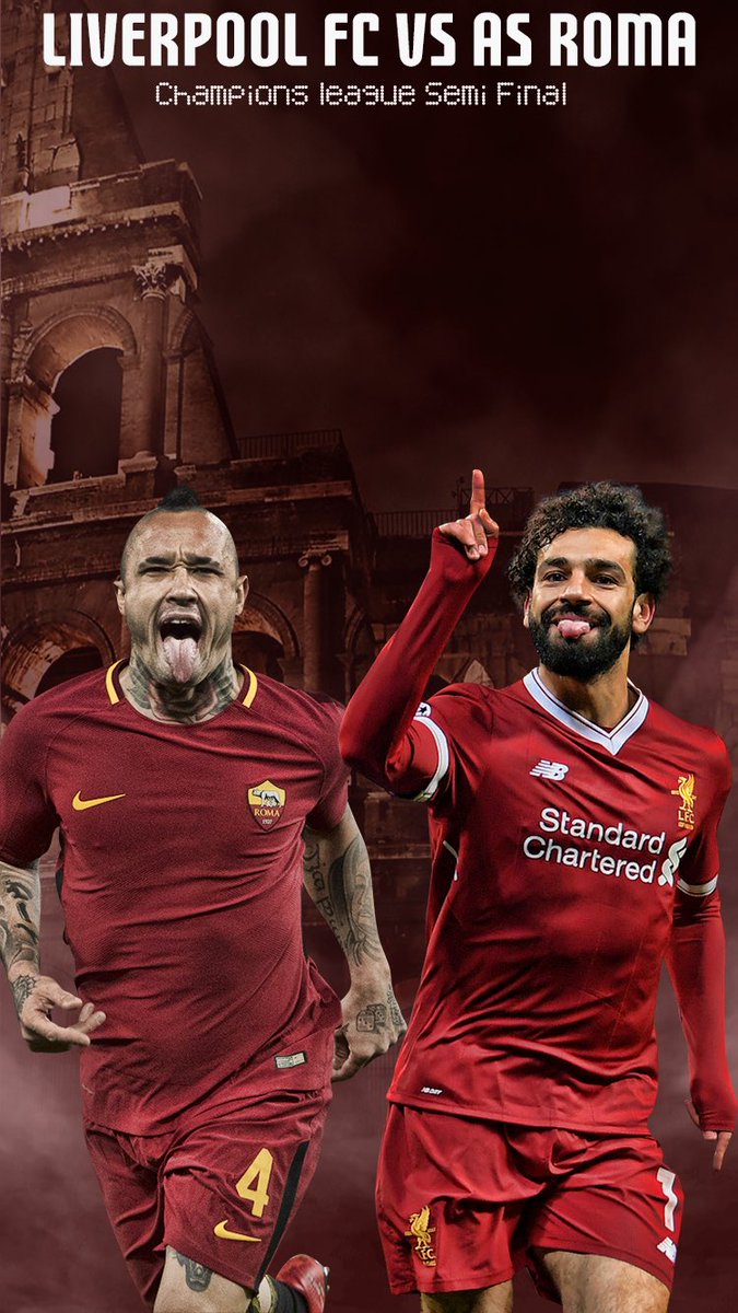 LH_Designs96's tweet photo. Liverpool Vs AS Roma Champions League Semi Final 2nd leg 

Who will win and progress to the Champions League Final in Kiev? 

Retweet for Liverpool to win 
Like for AS Roma to win 

#championsleaguefinal #ASRoma #Liverpool #Footygraphic https://t.co/oDTx1BiVvh