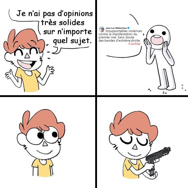 M_DeMasque's tweet photo. "C'est la faute de l'extrême droaaaaaaaaaaaaaaaate"
#BlackBlocks #Melenchon #1erMaiparis https://t.co/kYPgoYy3Nn