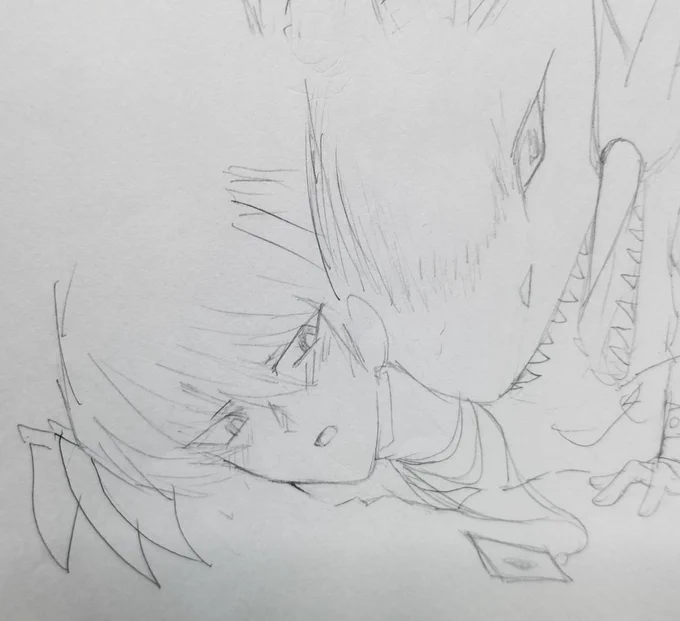 おああああなんかえろい雰囲気のでてきたwwww
#10年前の遊戯王らくがき 