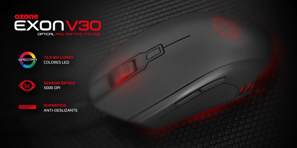 OzoneGamingEs's tweet photo. El Exon V30 RGB está diseñado para ser una extensión de ti mismo. Conviértete en el arma definitiva que los hará retroceder. #DriveThemBack
👉 https://t.co/bvGxiBFdha https://t.co/dj1pznjQ36