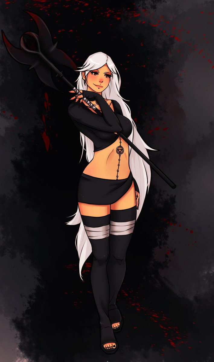 *Jasmina trails her finger across her old Yugakure headband. Ever sence she lost her sensei and left the Akatsuki she's been staying in the leaf village. She leans against a tree in the park* #NARUTORP #Any