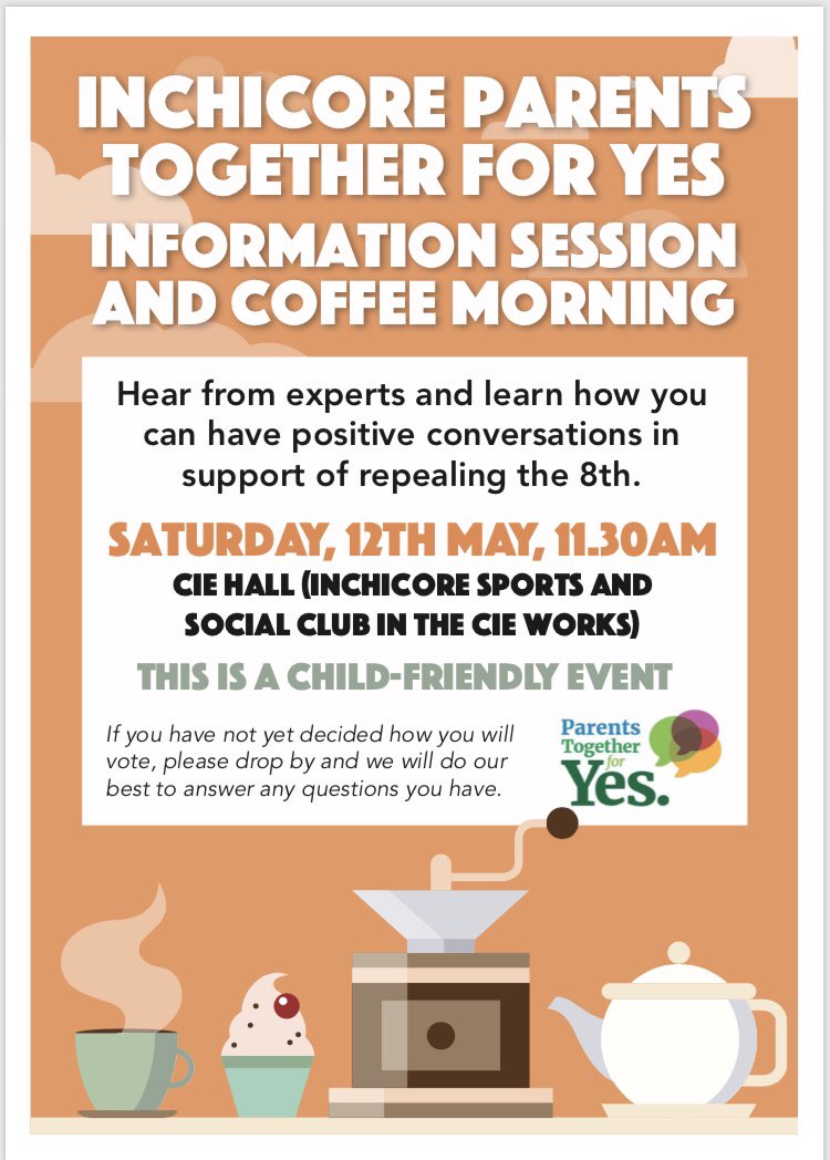NursesForChoice's tweet image. Looking forward to speaking at this event! Any Dublin based repealers who want helpful tips about having conversations about repeal join us! Or if you know anyone unsure about the vote, invite them along, we will be addressing concerns #Together4YES