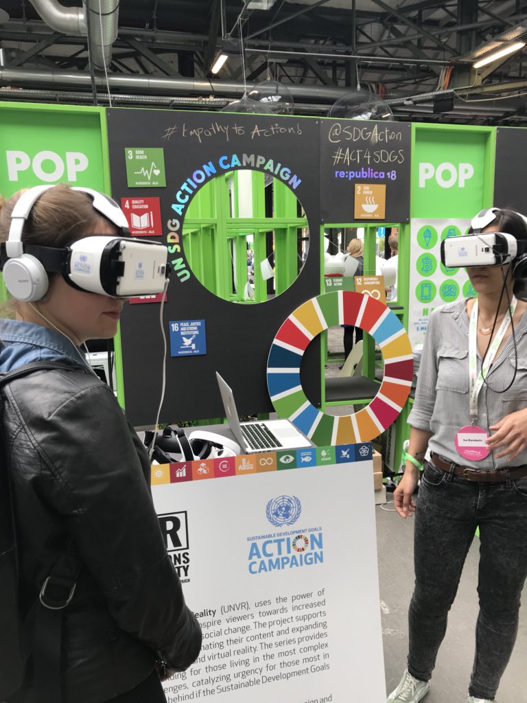 United Nations VR tweet media