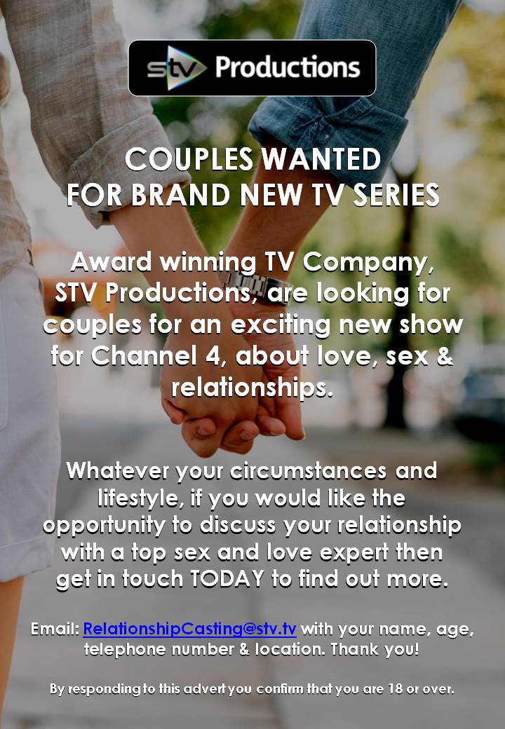 CouplesTVseries's tweet photo. @Soham_YFC Hi we're looking for young farmer couples for a new channel 4 show about love and relationships. Please email relationshipcasting@stv.tv for info
pls RT https://t.co/9zK7BwGne3