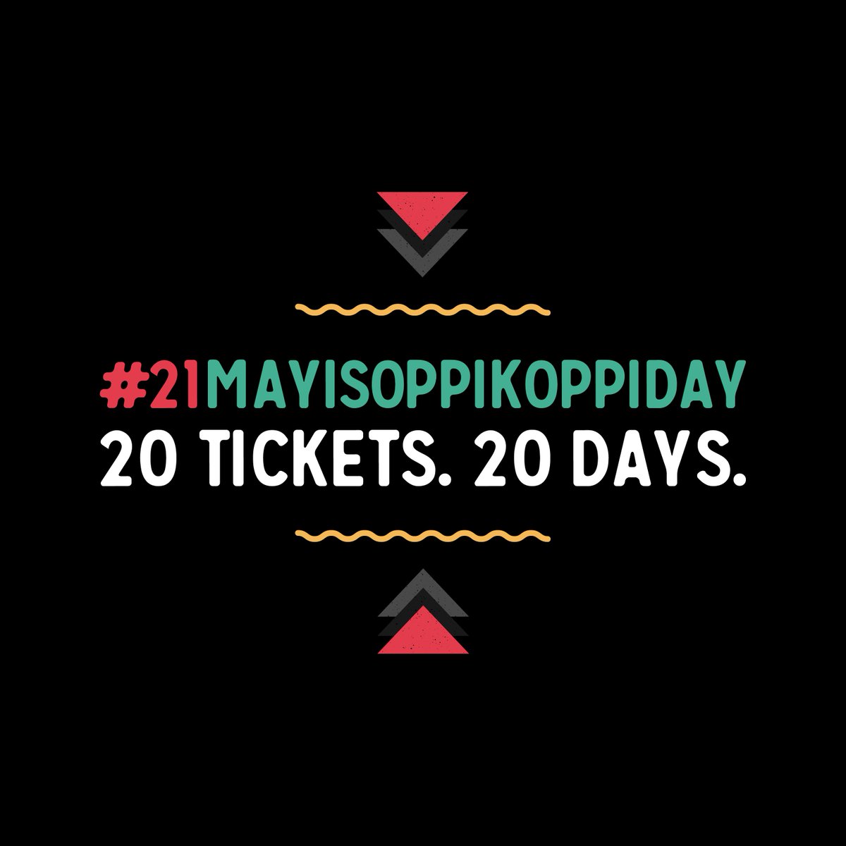 oppikoppi's tweet photo. Let's celebrate our birthday month! Over the next 20 days we'll be giving out one #OK24Nomakanjani ticket on either Facebook, Instagram or Twitter to one lucky OppiKoppi fan! #21MayIsOppiKoppiDay https://t.co/aVMlAr4AQY