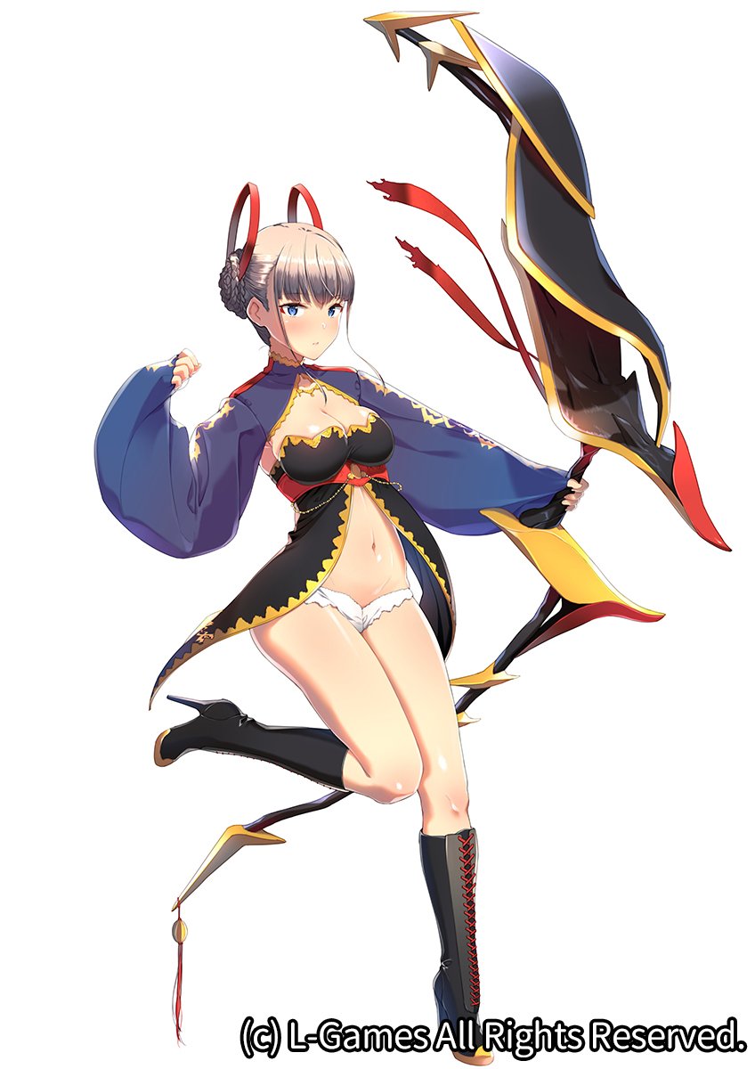 DMM GAMESで配信中の鋼鉄の守護姫兵団(メイデンリッター)ってゲームのキャラを再び描華せて頂きました(画像の子)。武器でかすぎてトリミングに悩むやつです。
https://t.co/cRynAkdYpQ
#守護姫兵団 
#メイデンリッター 