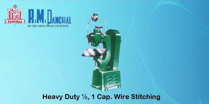 rmpanchalindia's tweet image. Heavy Duty ½, 1 Cap. Wire Stitching

Visit to Know More Details: bit.ly/2rdNpgW

#Wirestitchingmachine     #Stationerymachinery