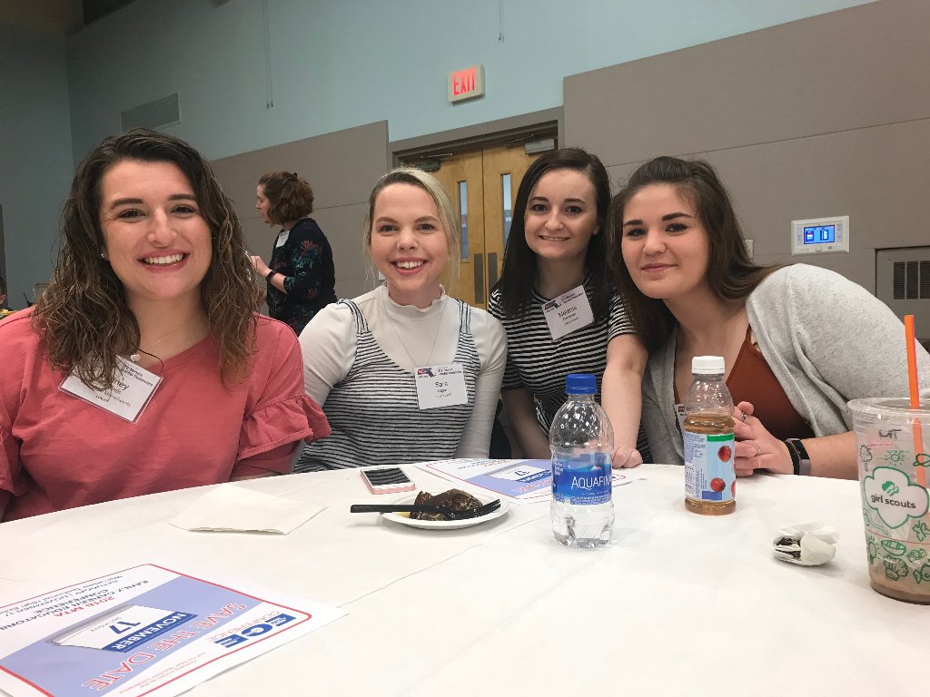 UMLSchoolofEd's tweet photo. .@UMLBAEd students who are the officers of the UML Student Education Association of Massachusetts, attended the @massteacher conference held at Salem State University on Saturday. Pictured below are @Sydney_Fagundes, Sara Fagan, Melanie Carignan and Gabrielle Favreau. #collegeed https://t.co/eEoATi0oZO