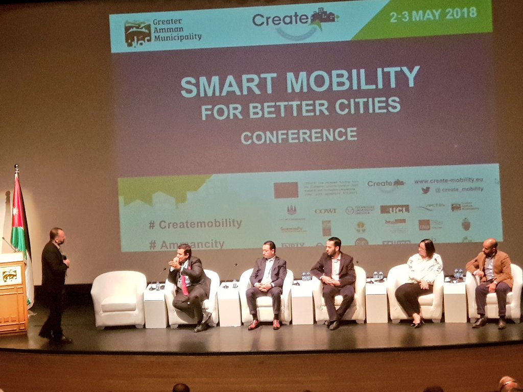 Yazan G. AlSawalha | يزن الصوالحة (@yznsawalha) on Twitter photo "Private sector role in improving mobility" panel session now moderated by <a href="/BasharHawamdeh/">Bashar Hawamdeh</a>
#AmmanCity #CreateMobility "Private sector role in improving mobility" panel session now moderated by <a href="/BasharHawamdeh/">Bashar Hawamdeh</a>
#AmmanCity #CreateMobility