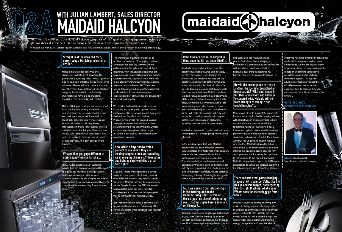 maidaid's tweet photo. The Latest issue of @VenueInsight is out now! Loving the front cover and a great Q & A on page 12 & 13. Take a look for yourself ๐๐
https://t.co/jJ9rMQYGzc
#Maidaid #VenueInsight #warewashing #ice #specialists #socialmedia #UKPub #UKBar #clubs #UKRestaurant #WednesdayWisdom https://t.co/DgGBevzGBh