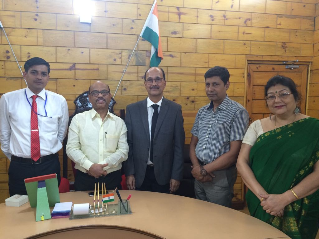 manigreeva's tweet image. Today met Hon'ble speaker of Assam Legislative Assembly Shri Hitendra Nath Goswami. Director of Dr B Borooah Cancer Institute Dr Amal Ch Kataki appraised Hon'ble speaker on burden of cancer and need for making educational institutes tobacco free. #SaveFutureGen @SBhttachrya