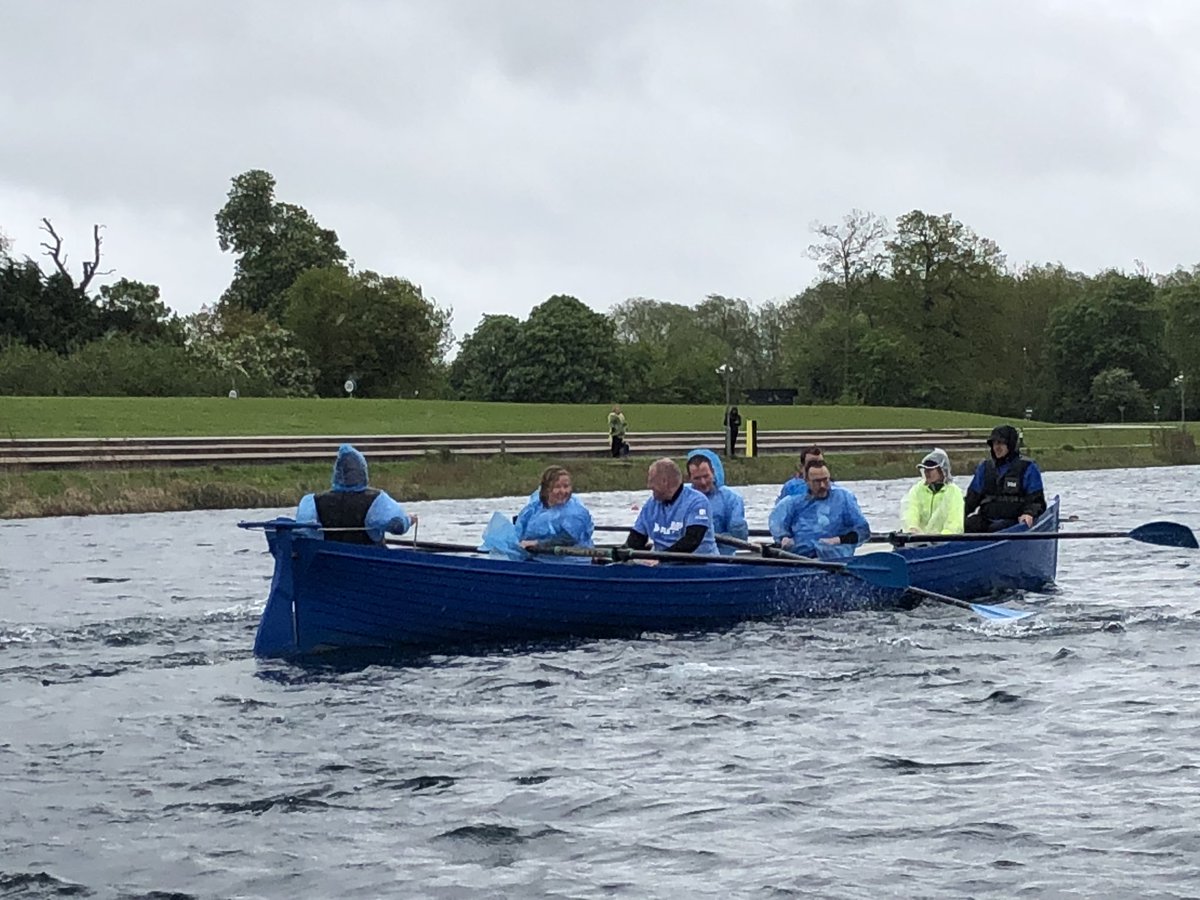 sarahmorris2015's tweet photo. How do you develop rockstar teams? @avivaplc our global leaders are learning how to build rowing racing teams at the fantastic Olympic Park . And in terrible weather #leadership https://t.co/JJhs9z5Kw9