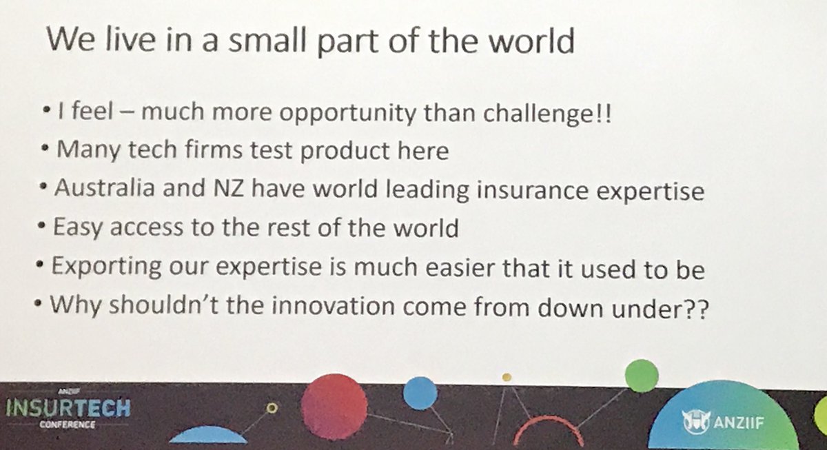 lana_magna's tweet photo. Good reasons for why the next game changing insurtech product should come from Australia 🇦🇺👍 #InsurtechAu #bigdata #innovation #tech #disruptive @ANZIIF https://t.co/h1tUqC8CxM