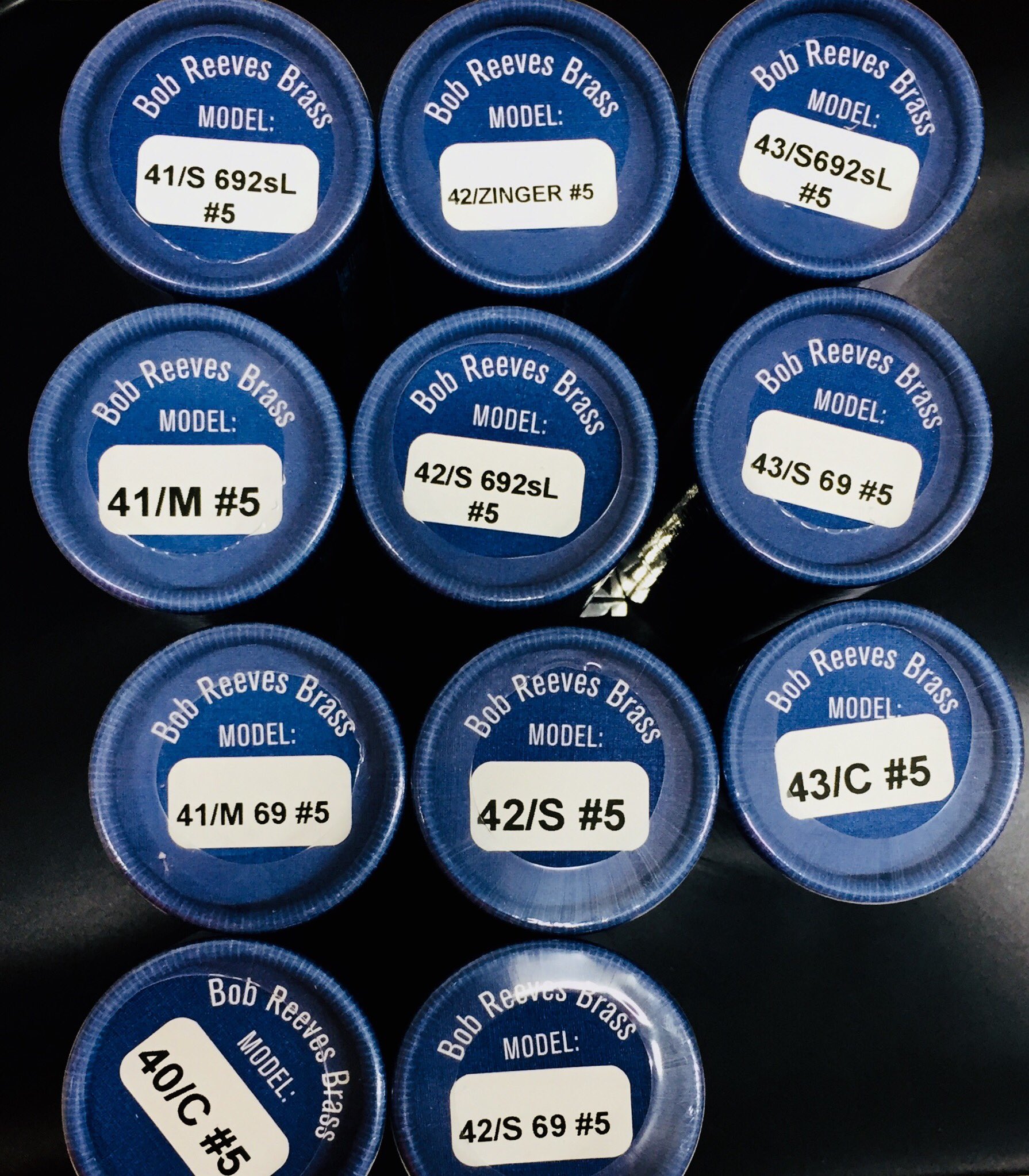 美品 BOB REEVES 41 S 69トランペット マウスピース Bob Reeves 41/C 69 Bob Reeves 40S 69 トランペット マウスピース