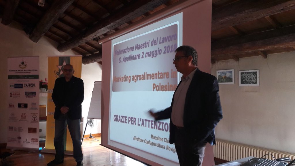 confagri_Ro's tweet photo. All’istituto tecnico agrario di S. Apollinare  con i #Maestri del #Lavoro per parlare di #Marketing #agroalimentare in #Polesine @Confagricoltura @s_casalini https://t.co/wwSiCM6r3M