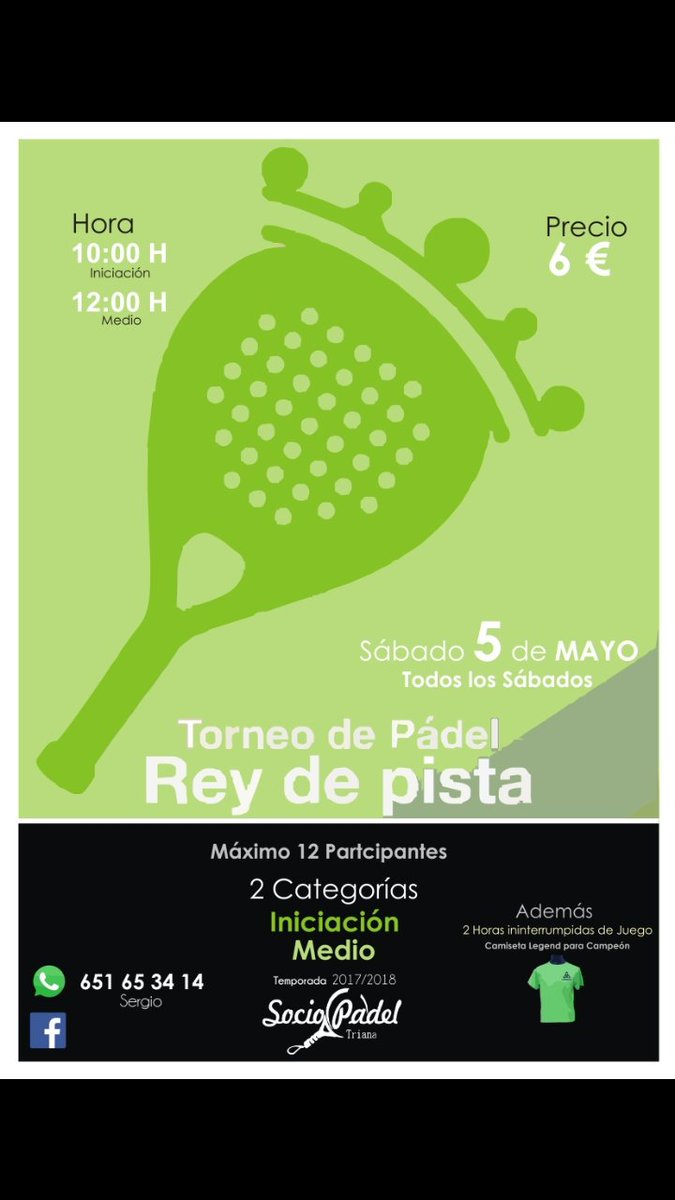 padeltriana's tweet photo. Info: 651563414 https://t.co/pAr2Ka5AE9