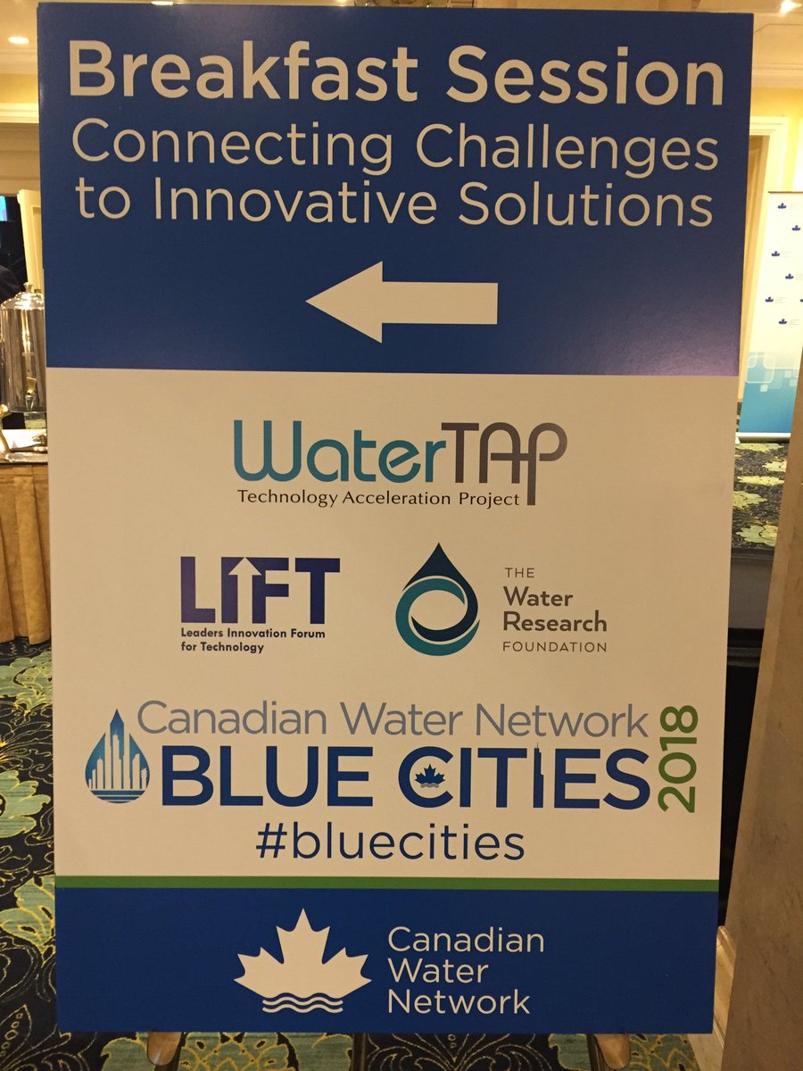 PeterGallantWT's tweet photo. Excited to be working with the Canadian Water Network and @WEForg at #BlueCities today on connecting challenges to innovative solutions to big water challenges - it’s a big part of what we do at @WaterTAPOntario https://t.co/KXQvRRACEF