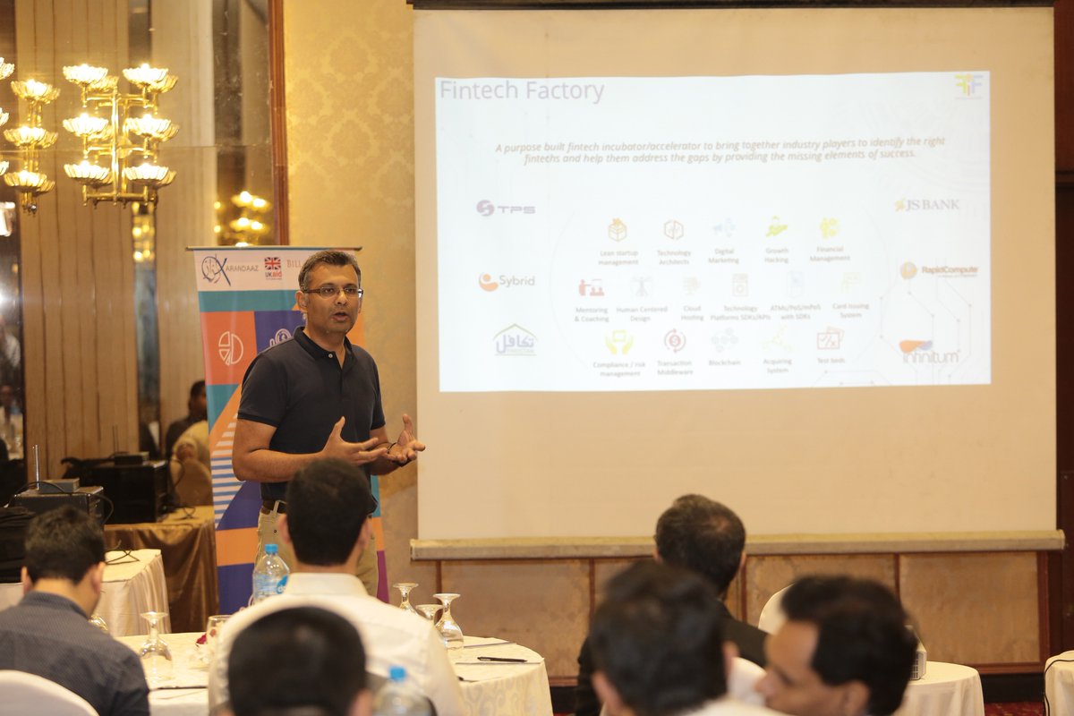 KarandaazPK's tweet photo. Fintech Factory and it's partners conducted an awareness session for the Karandaaz #Fintech Disrupt Challenge 2018 in Karachi.
#FDC2018 https://t.co/IhTOobyLyc