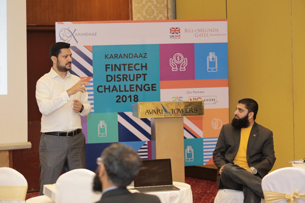 KarandaazPK's tweet photo. Fintech Factory and it's partners conducted an awareness session for the Karandaaz #Fintech Disrupt Challenge 2018 in Karachi.
#FDC2018 https://t.co/IhTOobyLyc