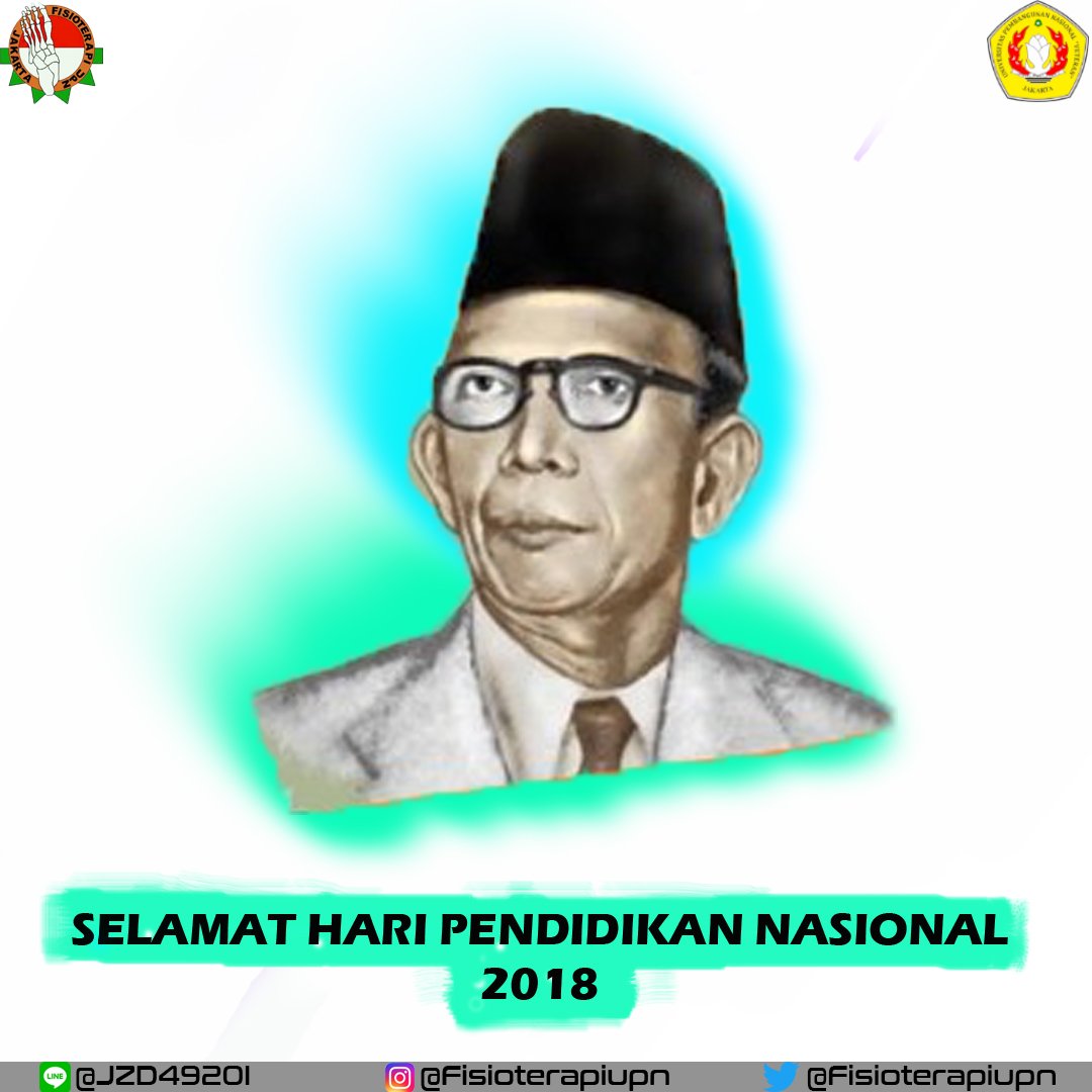 Anak-anak Hidup&amp;Tumbuh sesuai dengan kodratnya sendiri. Pendidikan hanya dapat Merawat&amp;Menuntun tumbuhnya kodrat itu.
-- Ki.Hadjar Dewantara --

🎉Selamat Hari Pendidikan Nasional🎉.
#fisioterapiUPN