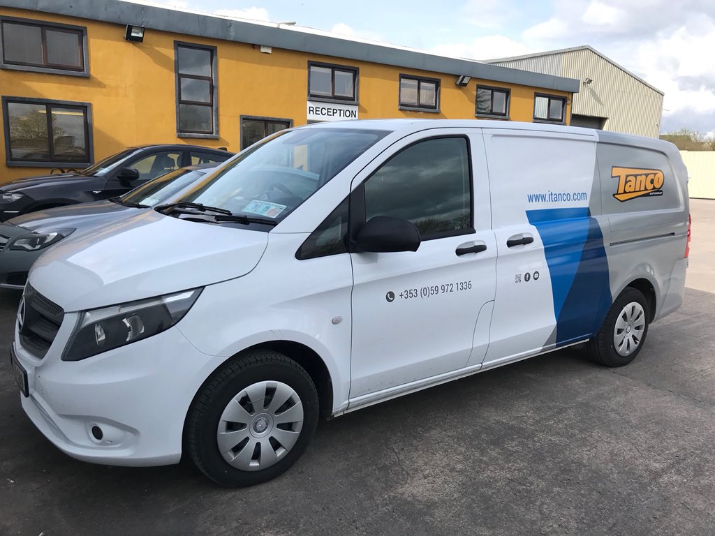 anneco_design's tweet photo. Look out for the new Tanco Autowrap vans traveling throughout Ireland #vehiclegraphics #brandedvehicles #fleetgraphics. Great way of #Advertising your #business daily...#branding #brandawareness #identity #professionalgraphics #endlesscapabilities https://t.co/nV0PeTGmND