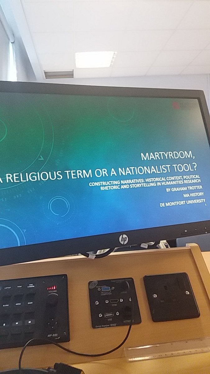 95Trotter's tweet photo. My talk starts in 3,2,1... #DMUNarratives https://t.co/yR3FlEXbhy