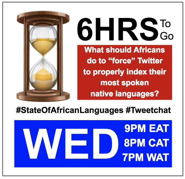 AfriLanguages's tweet photo. @KeaNcube @UtopiaShow872 @TransAfrica872 Hello Ms #EnergyGallore. We will be listening to you via livestream all the way from #DaresSalaam, while celebrating a small achievement - getting @Twitter to properly index #Kiswahili #justForControl 

Hoping you will join us on #StateOfAfricanLanguages #Tweetchat | 8pm CAT? https://t.co/B1sO47hd5L