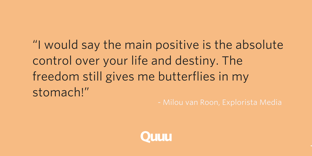 quuu_co's tweet photo. Is being a #digitalnomad right for you? You'll definitely be inspired by what @ExploristaNL and 8 other nomads have to say in our latest blog post by @luciafontaina 👉 https://t.co/c5WjA4xLdC #travelpreneur #remotework https://t.co/dCHgDCWbvj