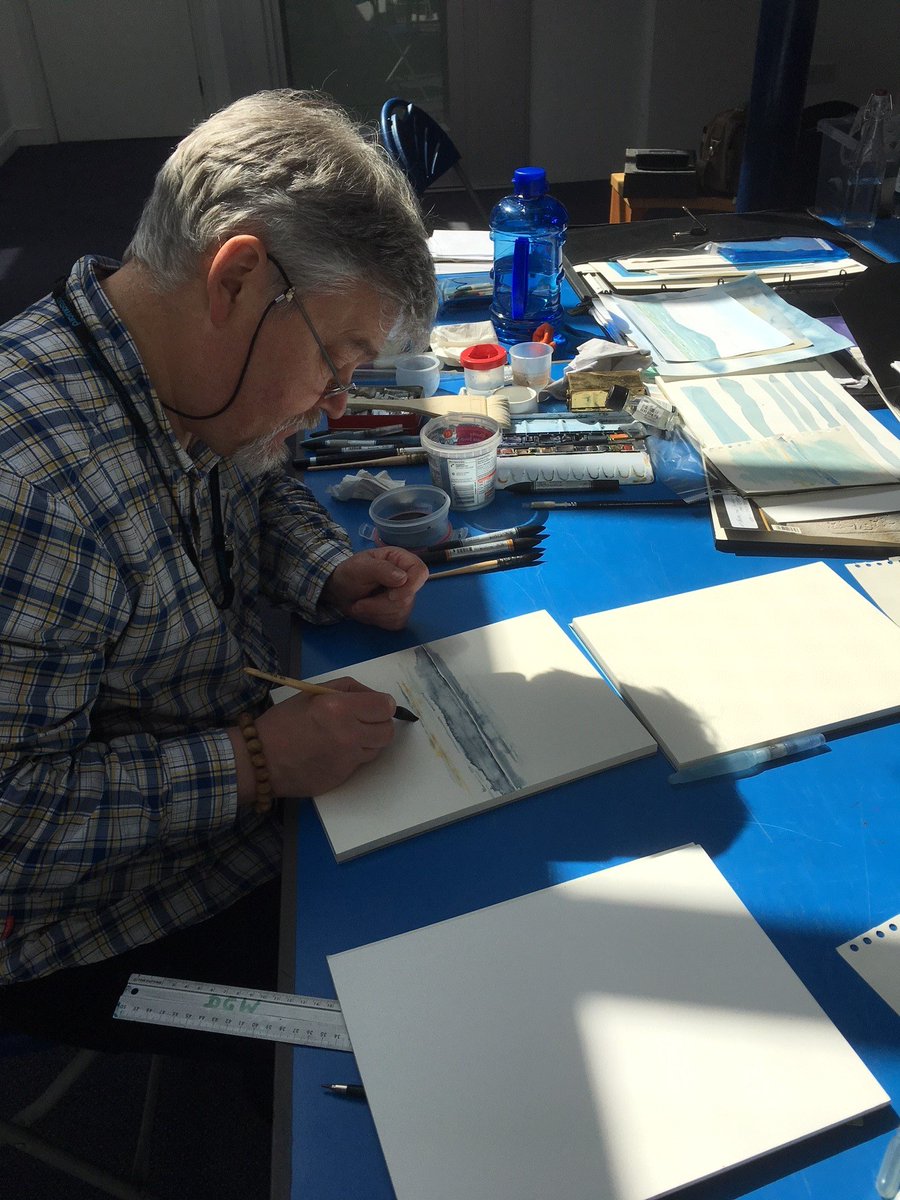 TCHGallery's tweet photo. Exciting work taking place with our artist in residence @DavidGWilkinson in our Upper Fusion gallery. Find out when you can pop in to talk to the artist at work! https://t.co/rd721fNGKX https://t.co/GN2kHvndjC