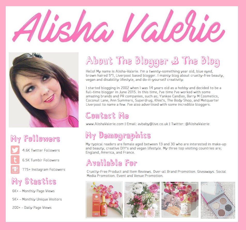 AlishaValerie's tweet photo. ⭐FREE ADVERTISING FOR CRUELTY-FREE BRANDS 🐇🌿 [DA 24] 
 https://t.co/UPBbKY5hYr | avbaby@live.co.uk

#funpmlunch #prrequest #veganlife #cfblogs #veganhour #organiclife #girlboss #organicskincare #crueltyfree #bloggerrequest #bloggerswanted #journorequest #thebossbloggers https://t.co/S6taSfwqEg