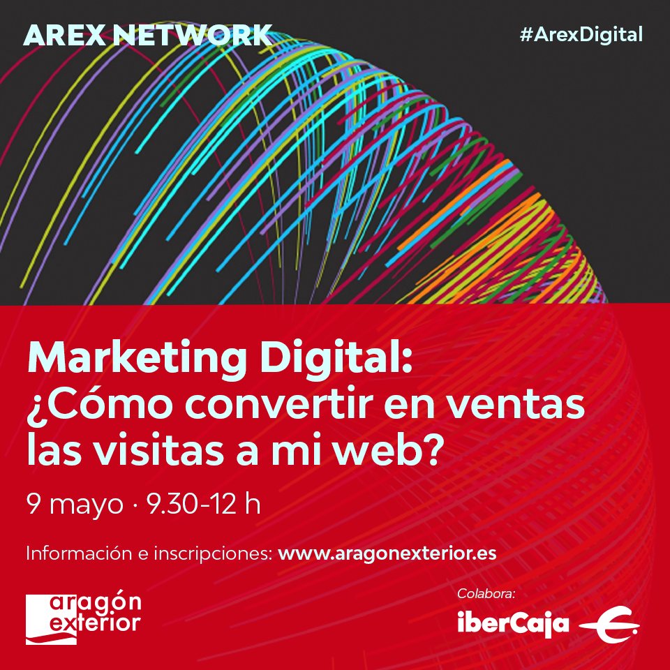 ibercaja's tweet photo. Descubre cómo diseñar un funnel de ventas para conseguir nuevos clientes en nuevos mercados, las estrategias, herramientas..., en el nuevo Desayuno #AREXNetwork del próximo 9 de mayo.
Consulta toda la información e inscríbete gratis en https://t.co/MrX9ust3qN https://t.co/luLW6UZL7x