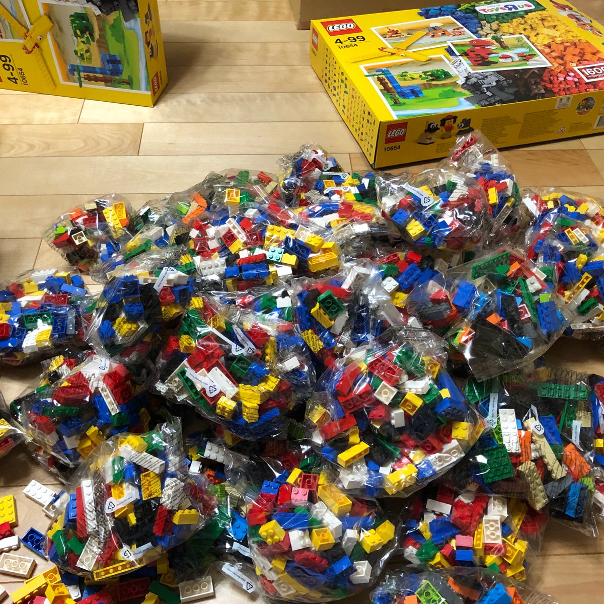 Pgy つみレゴ減量中 No Twitter ただただ仕分けしている動画を上げてみます 24秒だから約24分 で全然減った感じしないw レゴ仕分け