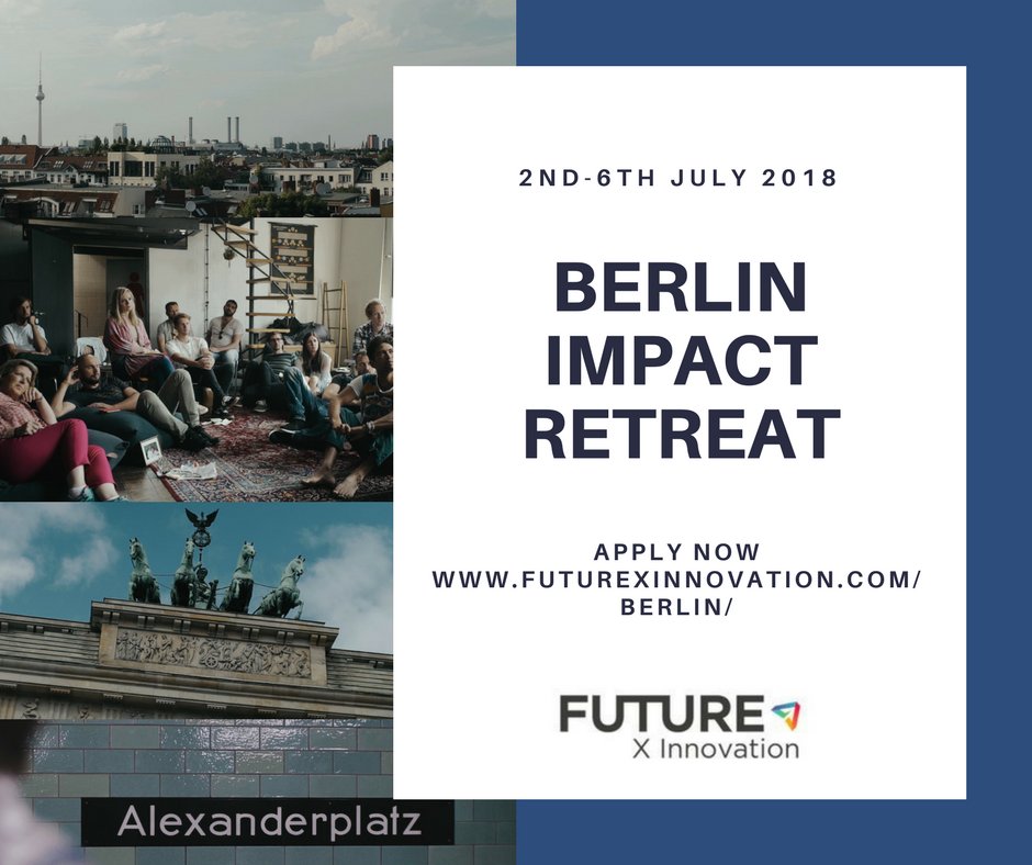 ConvergeC's tweet photo. If you are an entrepreneur or CEO considering the impact and future of your business, why not apply to the @FutureXGlobal Berlin Impact Retreat? You’ll return with new plans, perspectives and connections. Learn more here ➪ https://t.co/golqiLEExx #FutureXBerlin https://t.co/yd6qxv42lb