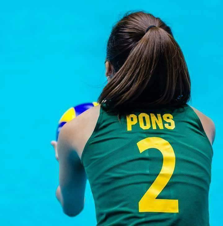 The queen of triple double and the most humble player of the season. Pons.  #UAAPSeason80Volleyball