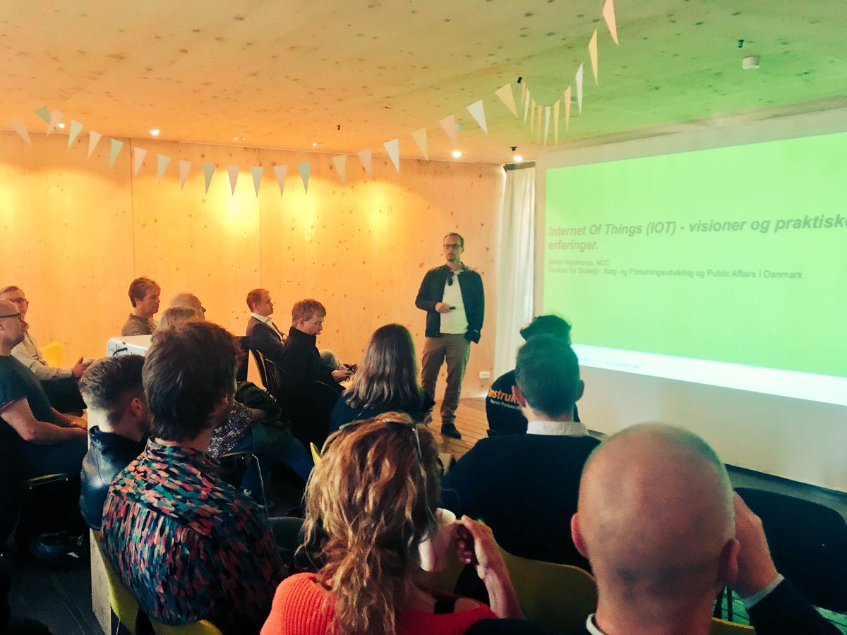 Internet of things - <a href="/MartinManthorpe/">Martin Manthorpe</a> fra <a href="/NCCdk/">NCC i Danmark</a> deler ud af visioner og praktiske erfaringer i #domeofvisions i forbindelse med @internetweekdk #iot #digitalisering #beyondconstruction