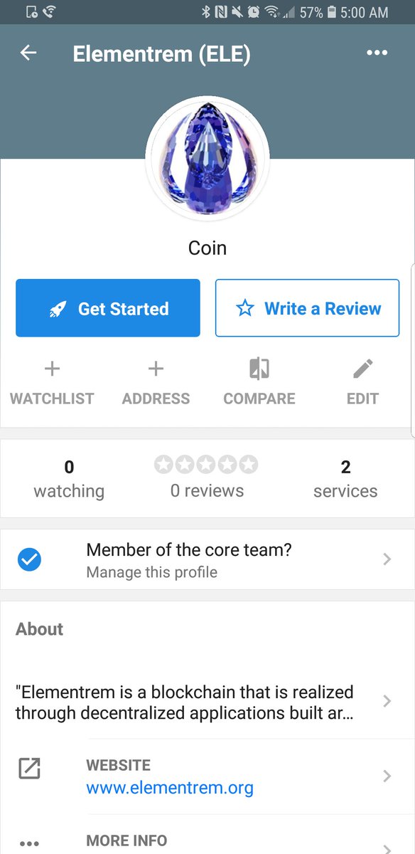 CheddurTeam's tweet image. We added @elementrem $ELE to the @CheddurApp! #Elementrem is a #blockchain that is realized through decentralized applications built around smart contracts! Use the #Cheddur app to learn about the project, keep an eye on the price, review it, and accept #ELE donations!