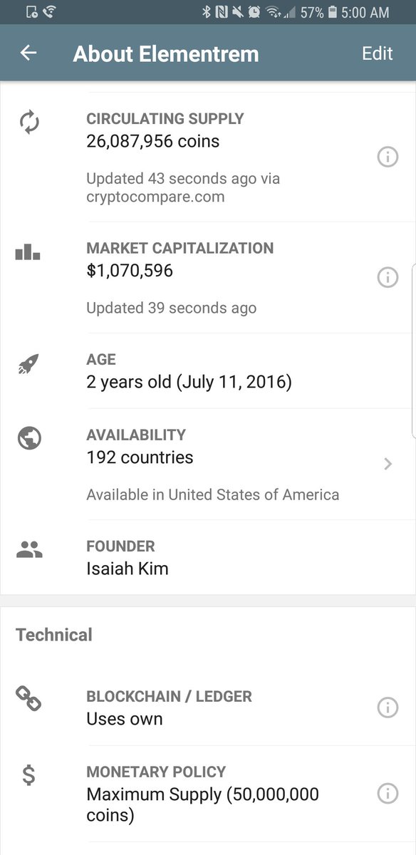 CheddurTeam's tweet image. We added @elementrem $ELE to the @CheddurApp! #Elementrem is a #blockchain that is realized through decentralized applications built around smart contracts! Use the #Cheddur app to learn about the project, keep an eye on the price, review it, and accept #ELE donations!