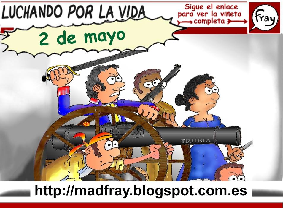 ¿El #2deMayo de 1808? es el inicio de la guerra de independencia de España contra los franceses. Supuso el inicio de los movimientos democráticos en España. El vacío de poder provocó cambios sociales que perviven actualmente
VIÑETA COMPLETA:
madfray.blogspot.com.es/2014/05/que-se…