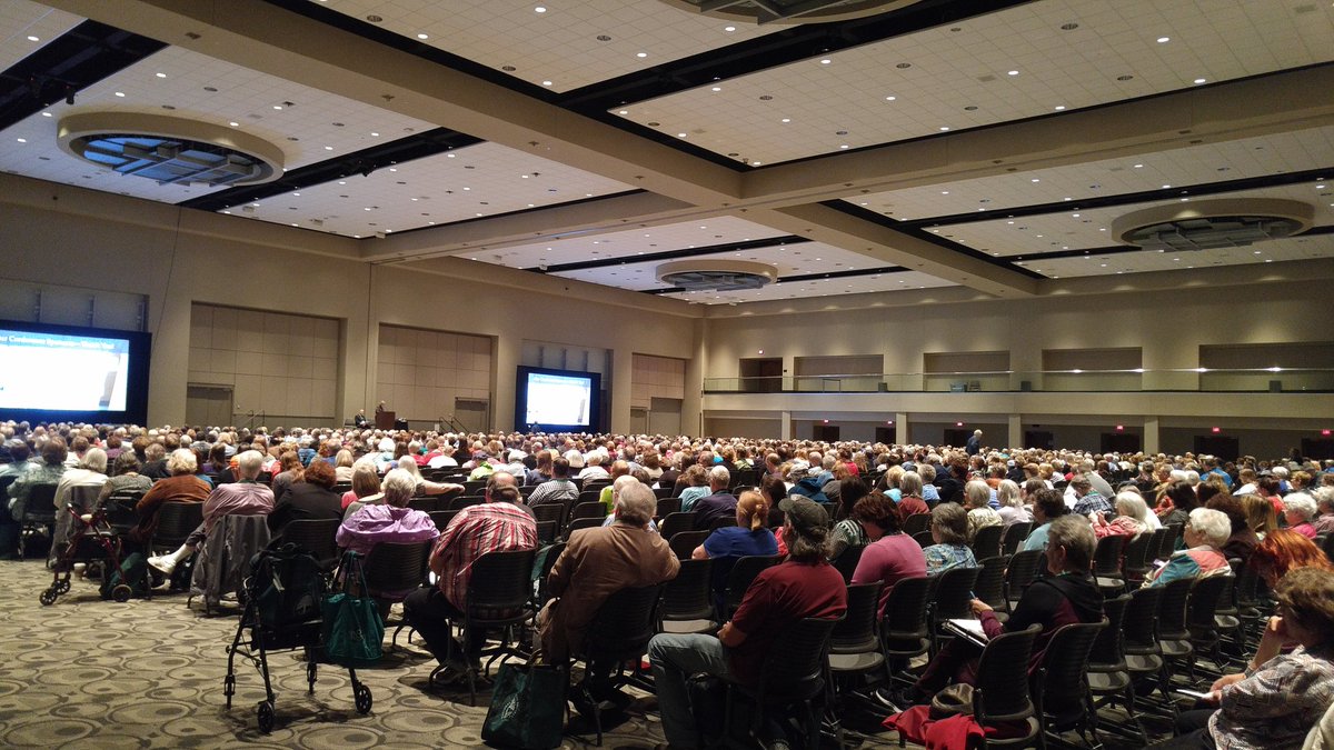 Packed house for opening session of #NGS2018GEN!