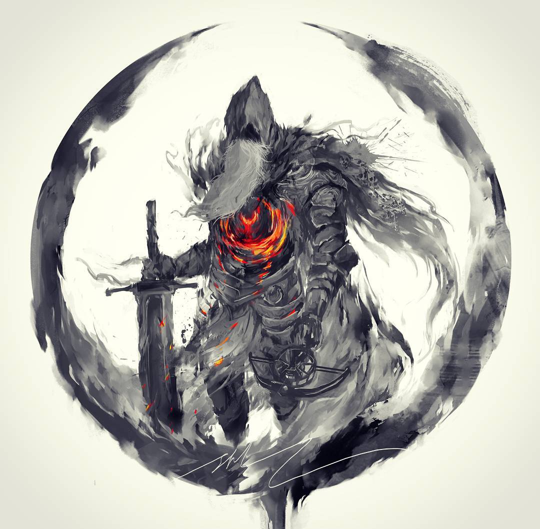 Dark Souls Gael Art