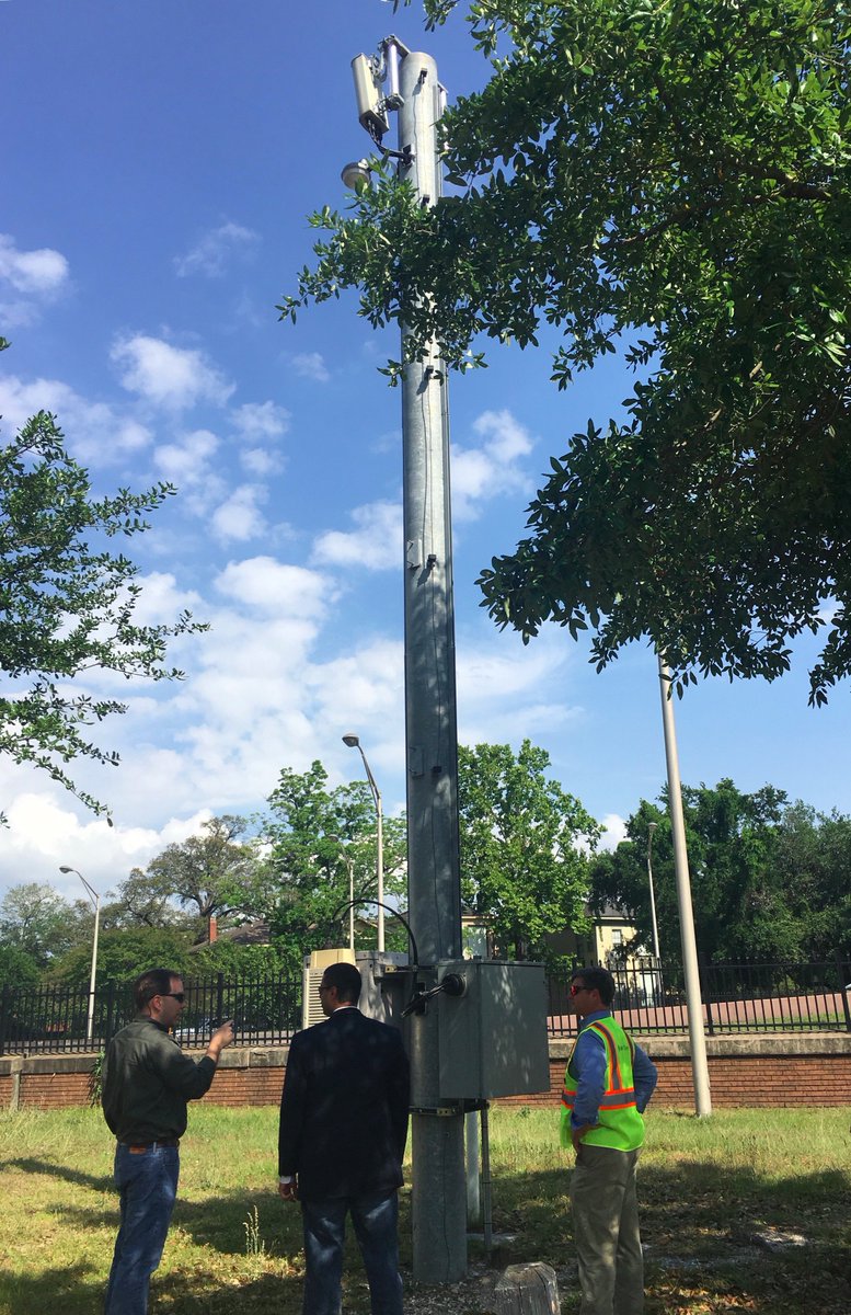 AjitPai's tweet photo. Excellent insights from @UnitiFiber in Mobile, Alabama into building &amp; monitoring networks. Saw hurricane-proof Network Operations Center. Also saw a small cell providing connectivity in key tunnel. Red tape/$/delay big issues, which @FCC is addressing to help make US #5Gready. https://t.co/h05xoIOdKc