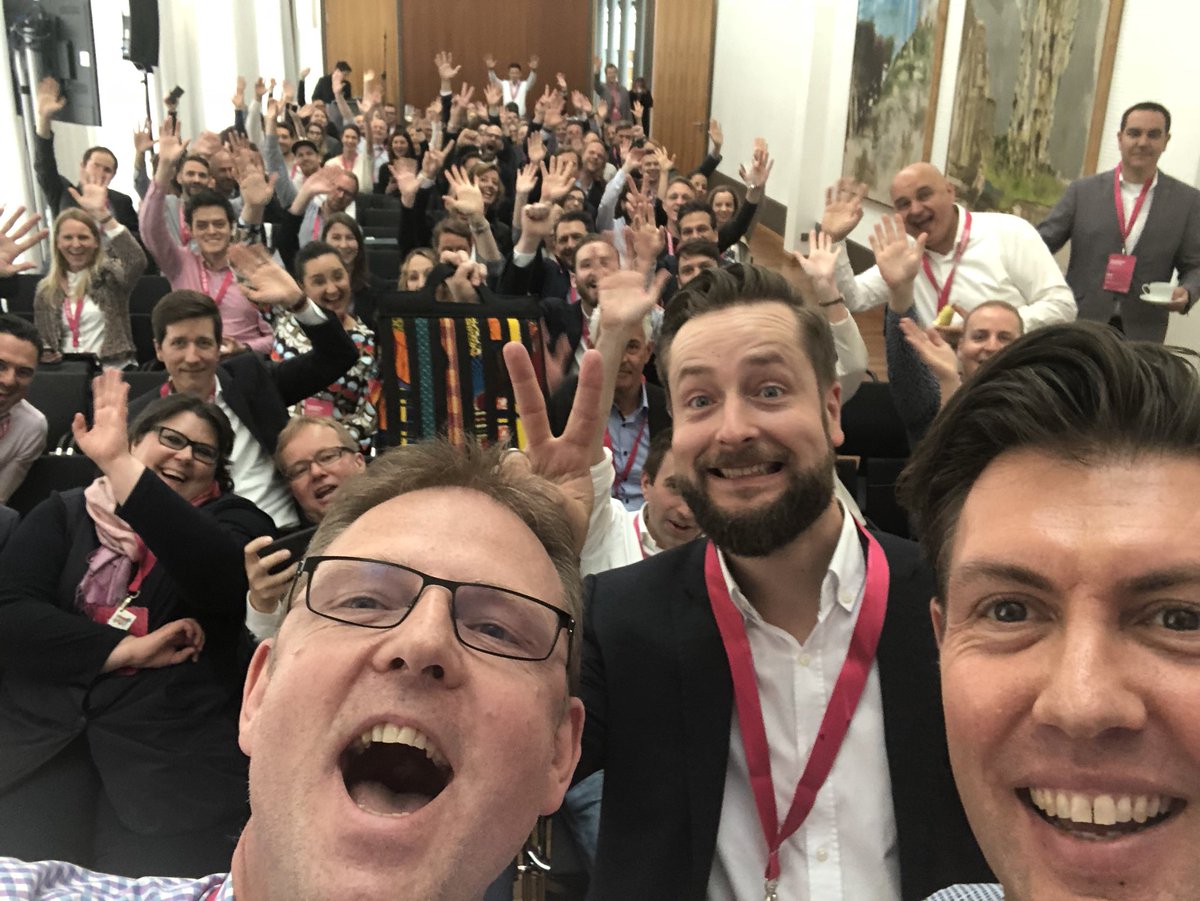 Freagy's tweet image. A lot of cool people at Theo online media conference in Berlin #telekomwall