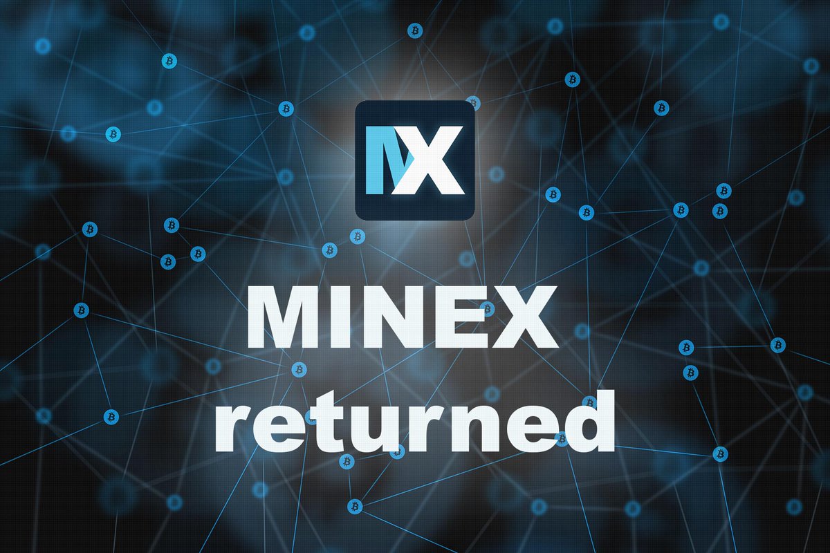 MINEX_team's tweet photo. Hey, guys.
Good news from nicehash. They scheduled another payment on the 7th of may.
After a long break, we planned a monthly buyback #MINEX at 05.05.18 on 
#cryptopia exchange. 
In the near future, we will calculate and specify amount of redemption and gmt time. https://t.co/x1fCIJyT2m