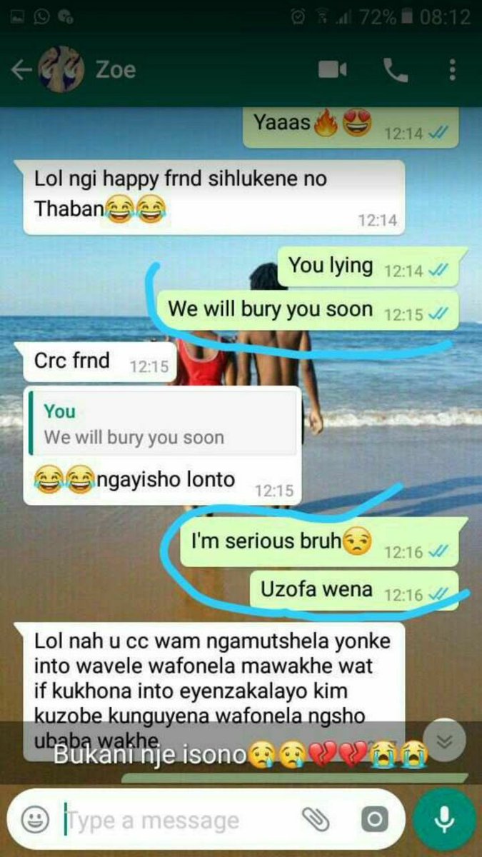 NomfaneloDlomo's tweet photo. 😭 Zolile Khumalo was shot in the head by her boyfriend at her MUT university residence. Welcome to the normal day in South Africa, where the men who are say they love us, are killing us.💔😭 #RIPZolileKhumalo #ZolileKhumalo https://t.co/di1iGUzfMT