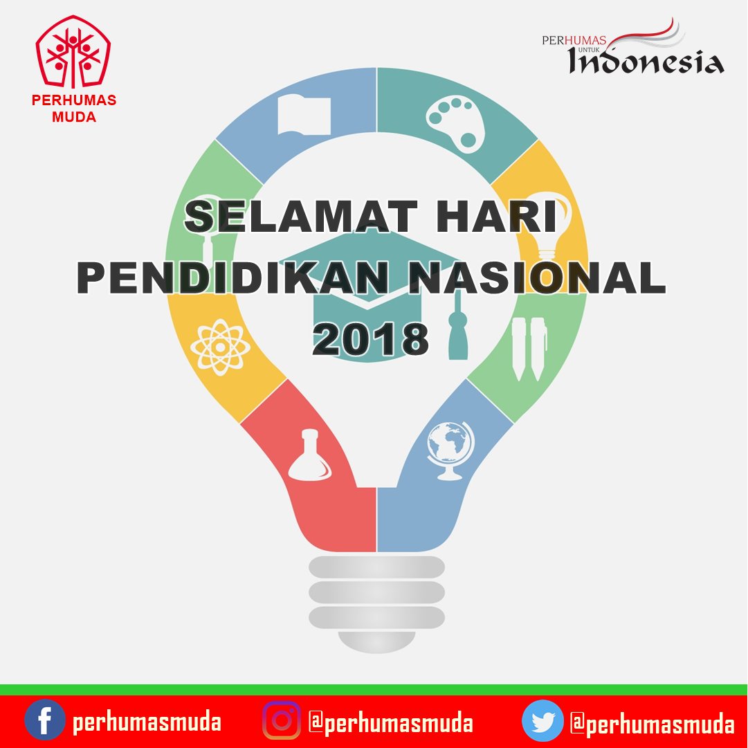 perhumasmuda's tweet image. Apa harapan km utk dunia pendidikan Indonesia?
•
Pendidikan yg merata utk anak bangsa di seluruh Indonesia mungkin menjadi salah satu jawaban yg tepat
•
Selamat Hari Pendidikan Nasional 2018! 
_
#HariPendidikanNasional
#Hardiknas2018
#PERHUMASMuda
#PERHUMAS
#IndonesiaBicaraBaik