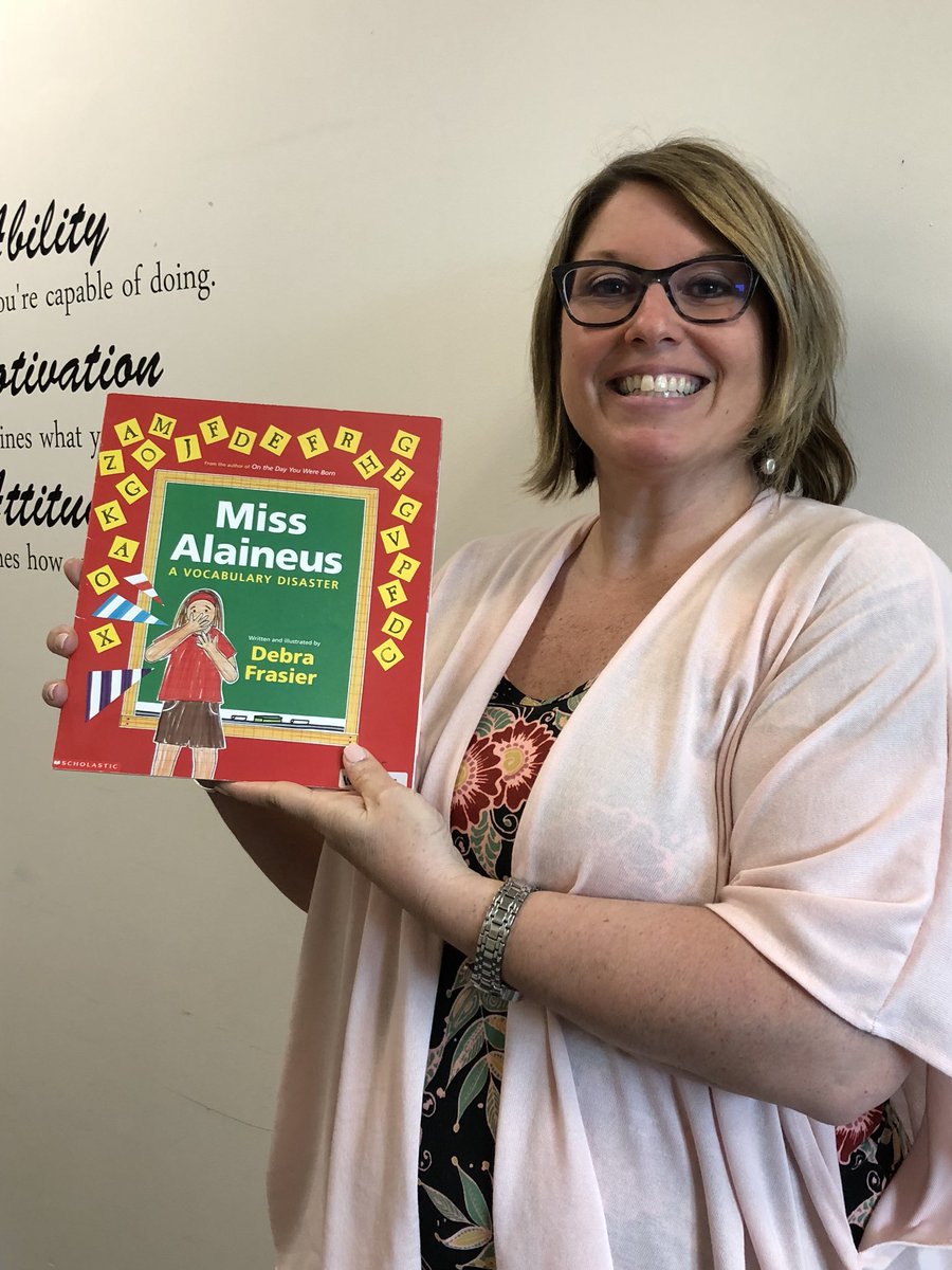 DTCCGeorgeEd's tweet photo. Continuing to celebrate Children's Book Week by sharing the department's favorites! Ms. Diana's favorite selection is Miss Alaineus by Debra Frasier! https://t.co/rM7o9hFl54
