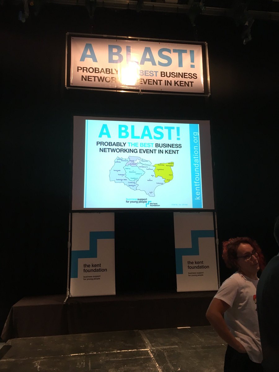 RenownedLtd's tweet photo. Amazing evening last night. ‘A blast!’ was a great turn out. The hard work definitely paid off guys! @KentFoundation. Met some brilliant people and really enjoyed the evening #networking #kentfoundation #maidstonestudios #recruitment https://t.co/z0qeNfB2BV