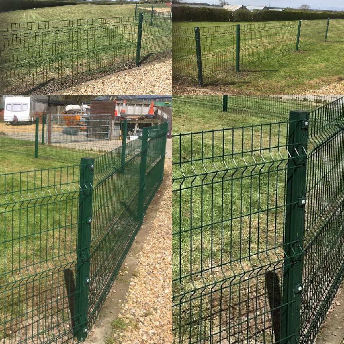 lindabrierley70's tweet photo. #vmex 1.2mtr high #perimeter #meshfencing #schools #parksandrecreation #Hospitals #commercialandresidential #developments @IAE1969 https://t.co/gNUFy7nKHd